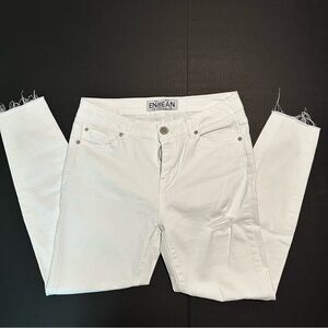 Ensean white jeans